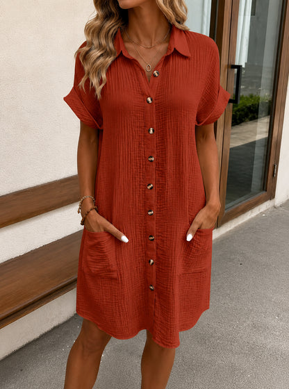 Robe Chemise Boutonnée